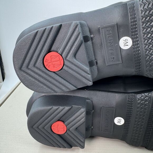 Hunter Women's Original Short Boot Black Matte US 9 Waterproof, Rain Boot New - Picture 10 of 16